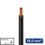 CABO PRETO 0,6/1 KV 16,00 MM2 -