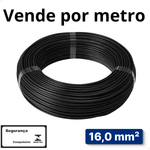 CABO PRETO 0,6/1 KV 16,00 MM2 -