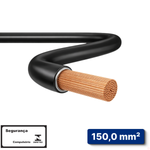 CABO PRETO 0,6/1 KV 150,00 MM2 -