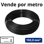 CABO PRETO 0,6/1 KV 150,00 MM2 -