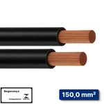 CABO PRETO 0,6/1 KV 150,00 MM2 -
