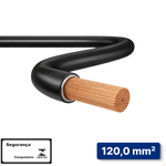 CABO PRETO 0,6/1 KV 120,00 MM2 -