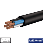 CABO PP PRETO 4X10,00 MM2 1KV -VC/X - 14510401256