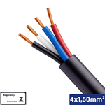 CABO PP PRETO 4X1,50 MM2 1KV -VC/X PP - 14510400856