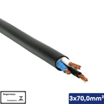 CABO PP PRETO 3X70,00 MM2 1KV -VN/X - 14510301757