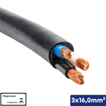 CABO PP PRETO 3X16,00 MM2 1KV -VC/X - 14510301356