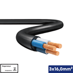 CABO PP PRETO 3X16,00 MM2 1KV -VC/X - 14510301356