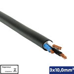 CABO PP PRETO 3X10,00 MM2 1KV -VC/X - 14510301256