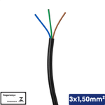 CABO PP PRETO 3X1,50 MM2 300/500V - 110206300150070