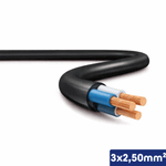 CABO PP PRETO 1KV 3X2,50 MM2 - 00404.033.002.2.23