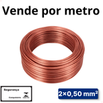 CABO POLARIZADO 2X0,50 MM2 (18) - 4047