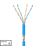 CABO LAN CAT 5E 4P AZUL - 2306