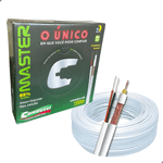 CABO COAXIAL CFTV 75OHM DB NU BRANCO 2X26AWG CONDUTTI 7899658701123