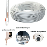 CABO COAXIAL CFTV 75OHM DB NU BRANCO 2X26AWG CONDUTTI 7899658701123
