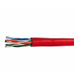 CABO CM CAT6 UTP VERMELHO RAL3020  LEGRAND 630116
