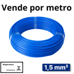 CABO AZUL 1KV 1,50MM2 -