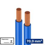 CABO AZUL 0,6/1 KV 70,00 MM2 -