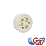 TOMADA DE PORCELANA 3P 30A G20 TEP13033