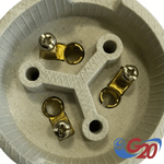 TOMADA DE PORCELANA 3P 30A G20 TEP13033