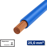 CABO AZUL 0,6/1 KV 25,00 MM2 -