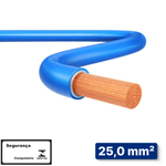 CABO AZUL 0,6/1 KV 25,00 MM2 -