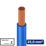 CABO AZUL 0,6/1 KV 25,00 MM2 -