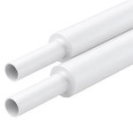 TUBO TERMORRETRATIL T2Z 16,0 MM BRANCO  TERMOTUBOS T2Z0160BRM