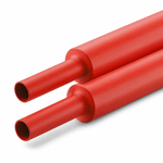 TUBO TERMOCONTRATIL 1KV - DIAM 40MM - ESP 0,3MM - VERMELHO JNG 16244.