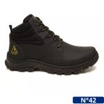 BOTA EMBORRACHADO BOPE.A GRAFITE SOLAFUGA N° 42 GOGOWEAR BOPERS-42