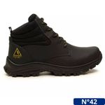 BOTA EMBORRACHADO BOPE.A GRAFITE SOLAFUGA N° 42 GOGOWEAR BOPERS-42