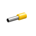 TERMINAL TUBO SIMPLES 6,0MMX18MM AMARELO - 50 UNIDADES G20 TPT10618
