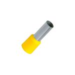 TERMINAL TUBO SIMPLES 6,0MMX12MM AMARELO - 50 UNIDADES G20 TPT10612