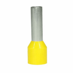 TERMINAL TUBO SIMPLES 6,0MMX12MM AMARELO - 50 UNIDADES G20 TPT10612