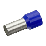 TERMINAL TUBO SIMPLES 50,0MMX25MM AZUL G20 TPT15025