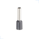 TERMINAL TUBO SIMPLES 4,0MMX8MM CINZA - 50 UNIDADES G20 TPT10409