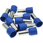 TERMINAL TUBO SIMPLES 2,5MMX18MM AZUL - 50 UNIDADES G20 TPT10218