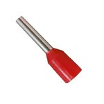 TERMINAL TUBO SIMPLES 10,0MMX22MM VERMELHO G20 TPT11022