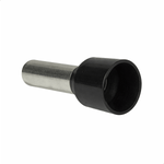 TERMINAL TUBO SIMPLES 1,5MMX8MM PRETO - 50 UNIDADES G20 TPT10109