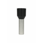 TERMINAL TUBO SIMPLES 1,5MMX8MM PRETO - 50 UNIDADES G20 TPT10109