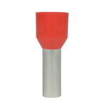 TERMINAL TUBO SIMPLES 1,0MMX12MM VERMELHO - 50 UNIDADES G20 TPT10112