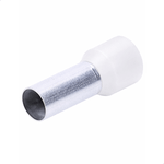 TERMINAL TUBO SIMPLES 0,5MMX10MM BRANCO - 50 UNIDADES G20 TPT00010