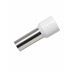 TERMINAL TUBO SIMPLES 0,5MMX10MM BRANCO - 50 UNIDADES G20 TPT00010