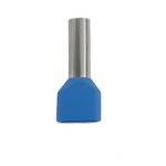 TERMINAL TUBO DUPLO 16,0MMX14MM AZUL G20 TPT21614