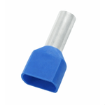 TERMINAL TUBO DUPLO 16,0MMX14MM AZUL G20 TPT21614