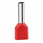 TERMINAL TUBO DUPLO 10,0MMX14MM VERMELHO G20 TPT21014