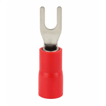 TERMINAL GARFO 0,5-1,5MM - 3,7MM VERMELHO - 100 UNIDADES G20 TPG10103
