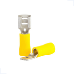 TERMINAL FEMEA 4,0-6,0MM - 25,0MM AMARELO - 100 UNIDADES G20 TPF10625