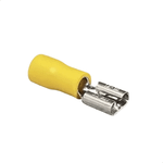 TERMINAL FEMEA 4,0-6,0MM - 25,0MM AMARELO - 100 UNIDADES G20 TPF10625