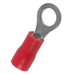 TERMINAL ANEL/OLHAL 10,0MM - 10,5MM VERMELHO G20 TPA11010