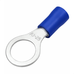 TERMINAL ANEL/OLHAL 1,5-2,5MM - 6,5MM AZUL - 100 UNIDADES G20 TPA10206